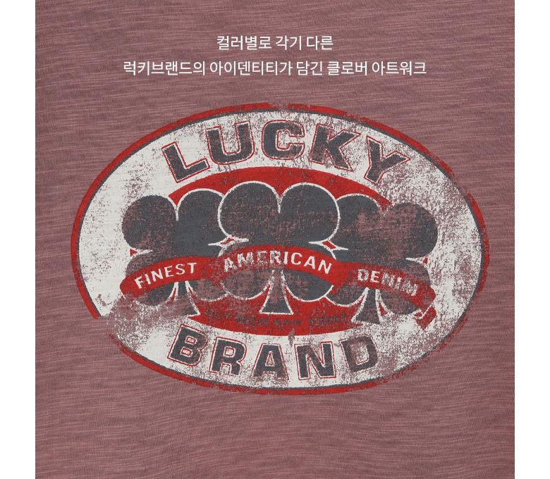 [Lucky Brand] 럭키브랜드 24SS LUCKY 티셔츠 4종